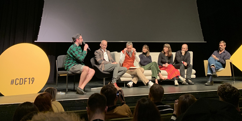 Panel discussion at Cheltenham Design Festival 2019
