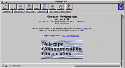 Happy Birthday Netscape Navigator